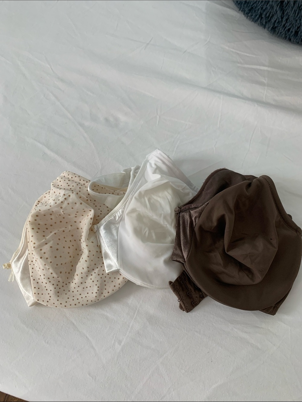 3 Olga Brand Bras Size 38DD -NWOT